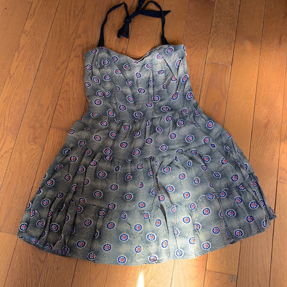 Free People sweetheart neckline halter dress - size 6
